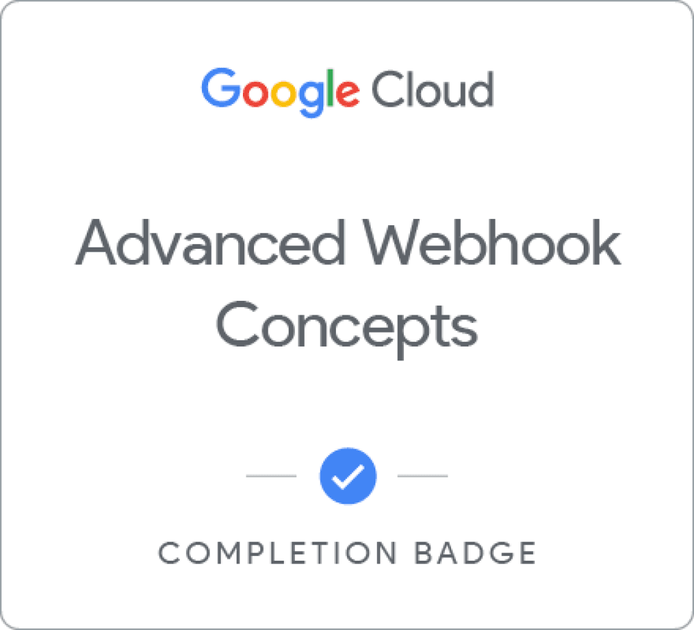 Advanced Webhook Concepts Certificate