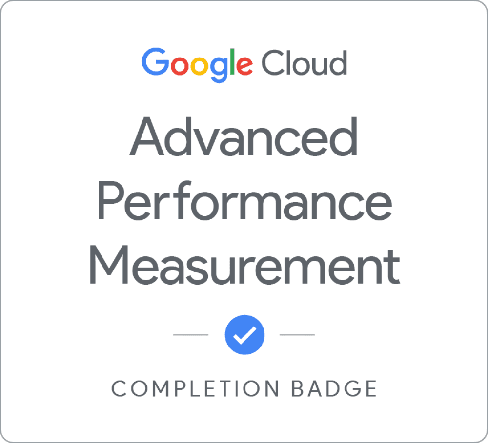 Advanced Performance Measurements Certificate