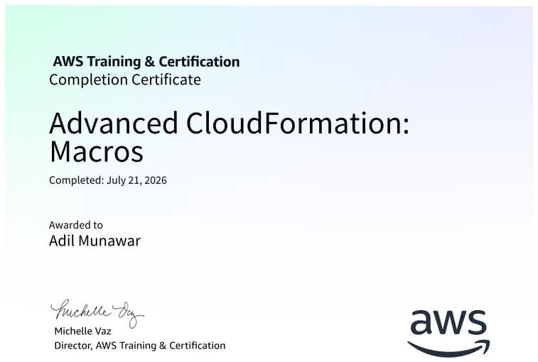 Advanced CloudFormation: Macros, AWS